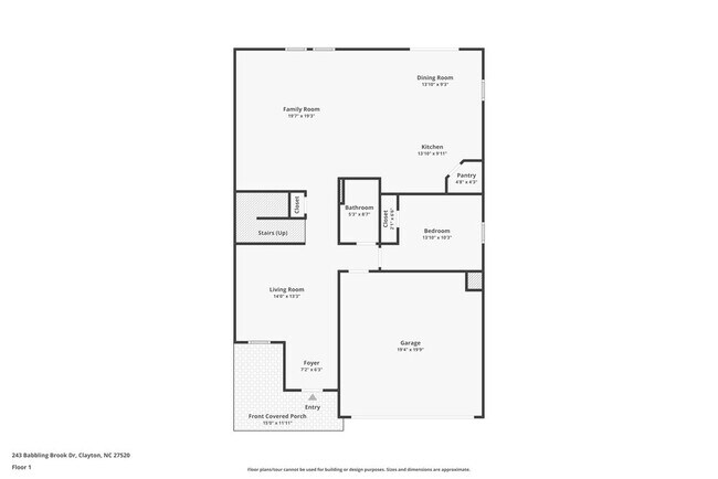 243 Babbling Brk Dr in Clayton, NC - Building Photo - Building Photo