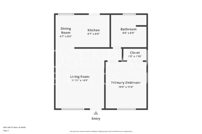 826 E 4th Pl in Mesa, AZ - Building Photo - Building Photo