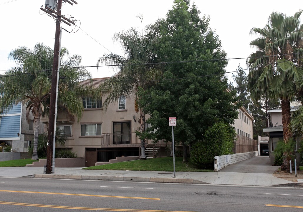 Gold One Apartments Gate Phone in Van Nuys, CA - Building Photo