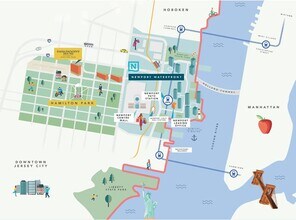 211 Pavonia Ave, Unit B in Jersey City, NJ - Foto de edificio - Building Photo