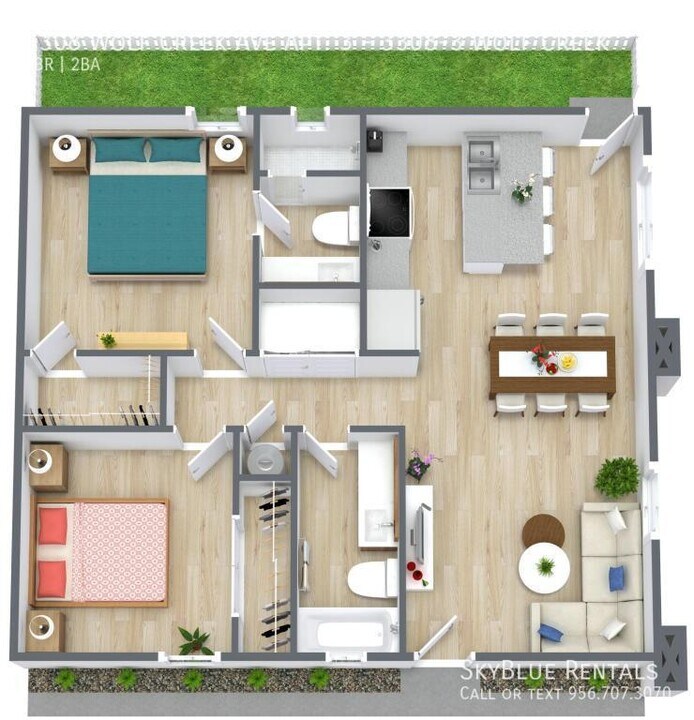 3308 Wolf Creek Ave-Unit -3308-3 Wolf Creek in McAllen, TX - Building Photo