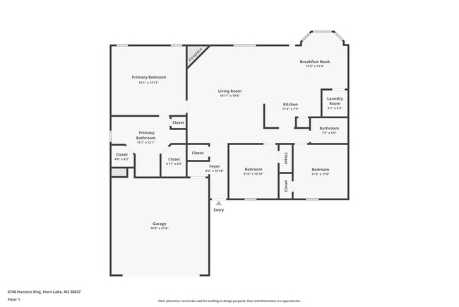 6740 Hunter's Crossing Rd in Horn Lake, MS - Building Photo - Building Photo