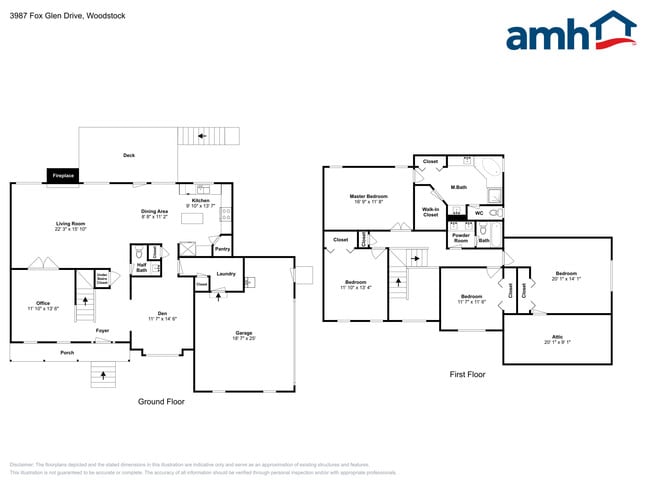 3987 Fox Glen Dr in Woodstock, GA - Foto de edificio - Building Photo