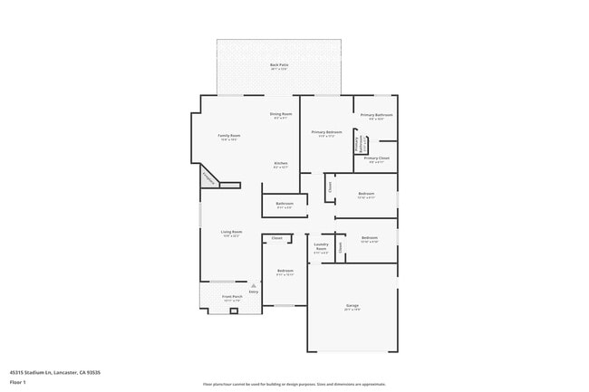 45315 Stadium Ln in Lancaster, CA - Foto de edificio - Building Photo