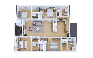 Linden &amp; Loon in St. Paul, MN - Foto de edificio - Floor Plan