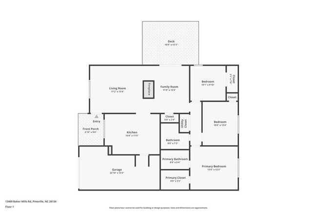 13409 Baker Mills Rd in Pineville, NC - Building Photo - Building Photo