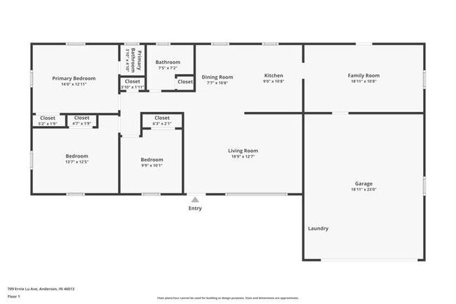 709 Ernie Lu Ave in Anderson, IN - Building Photo - Building Photo