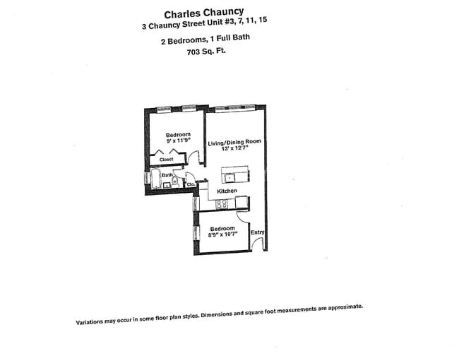 property at 3 Chauncy St
