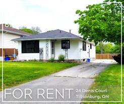 3 Bedroom House Close to Trottier Park! in Tillsonburg, ON - Building Photo
