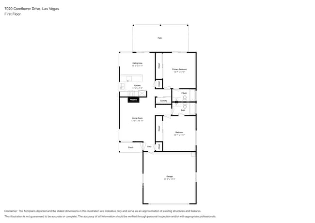 7020 Cornflower Dr in Las Vegas, NV - Building Photo - Building Photo