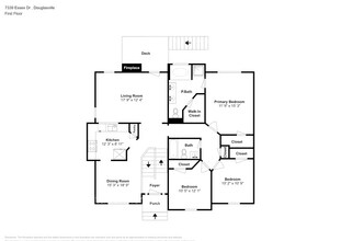 7339 Essex Dr in Douglasville, GA - Foto de edificio - Building Photo