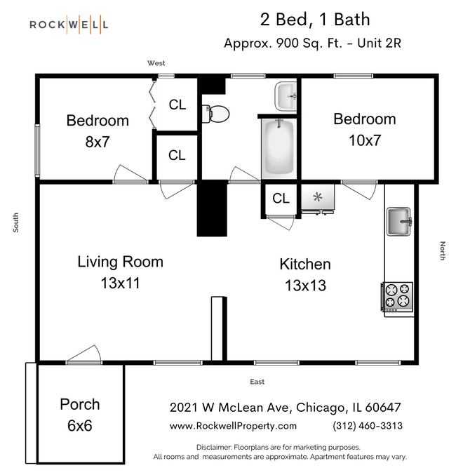 Mclean 2021 W in Chicago, IL - Building Photo - Building Photo