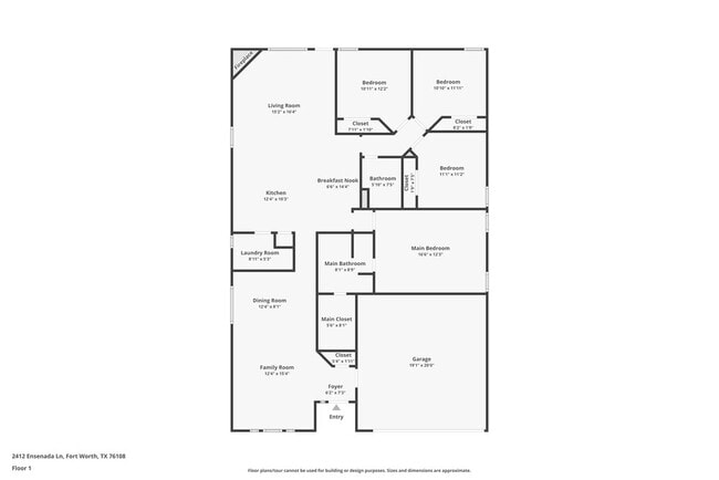 2412 Ensenada Ln in Fort Worth, TX - Building Photo - Building Photo