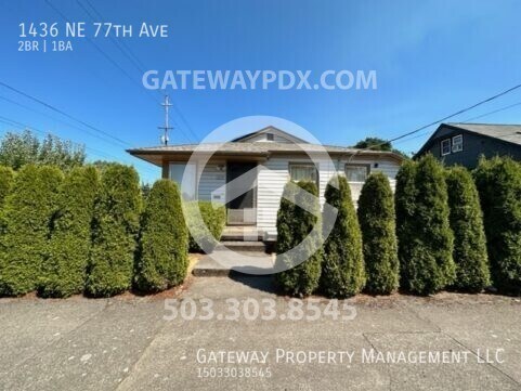 1436 NE 77th Ave in Portland, OR - Building Photo