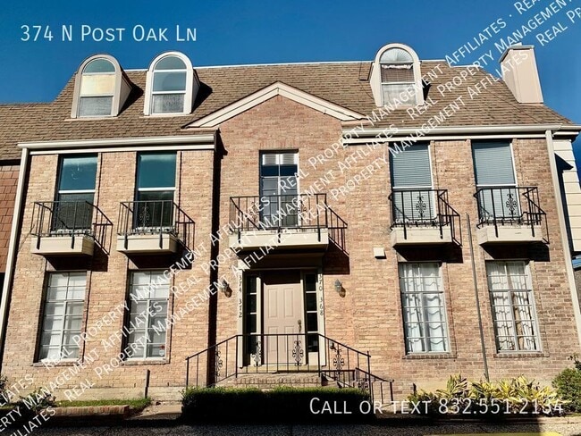 property at 374 N Post Oak Ln