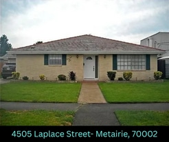 4505 Laplace St in Metairie, LA - Building Photo