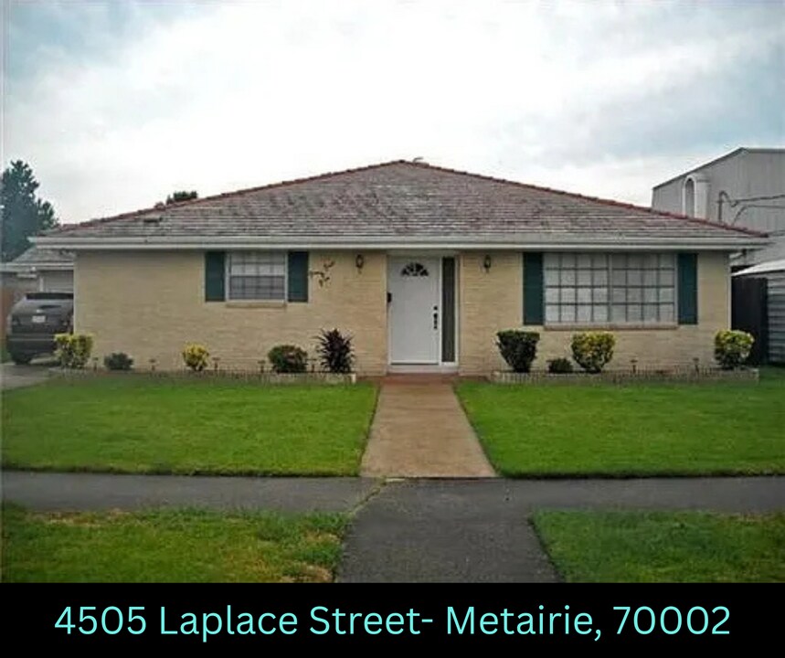 4505 Laplace St in Metairie, LA - Building Photo