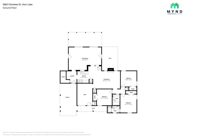 5663 Cherokee Dr in Horn Lake, MS - Building Photo - Building Photo