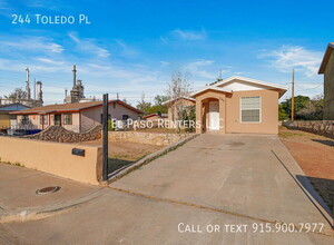 244 Toledo Pl in El Paso, TX - Foto de edificio - Building Photo