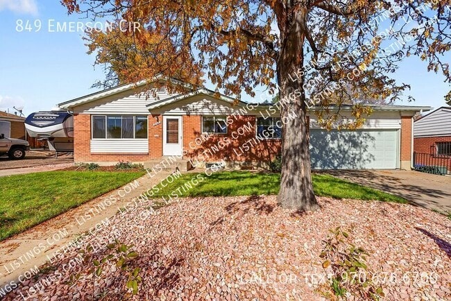 property at 849 Emerson Cir