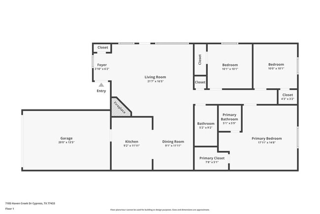 7105 Haven Creek Dr in Cypress, TX - Foto de edificio - Building Photo