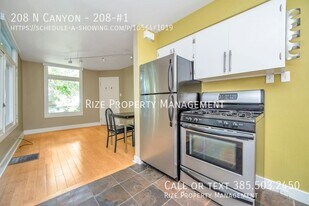 208 N Canyon Rd in Salt Lake City, UT - Building Photo