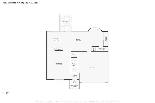 1612 Waldron Cove in Bryant, AR - Building Photo - Building Photo