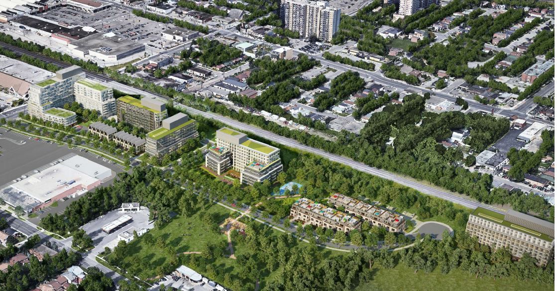 Habitat for Humanity Stacked Townhomes in Toronto, ON - Building Photo