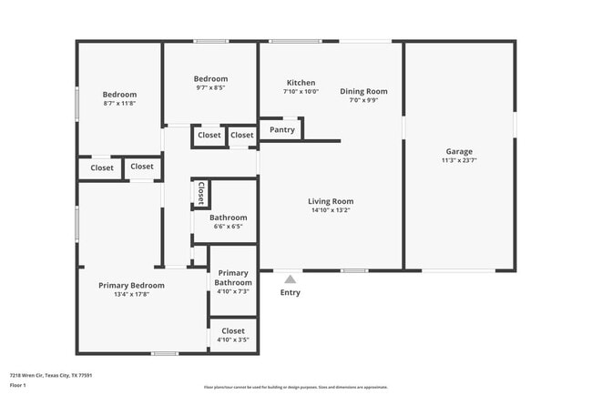 7218 Wren Cir in Texas City, TX - Building Photo - Building Photo