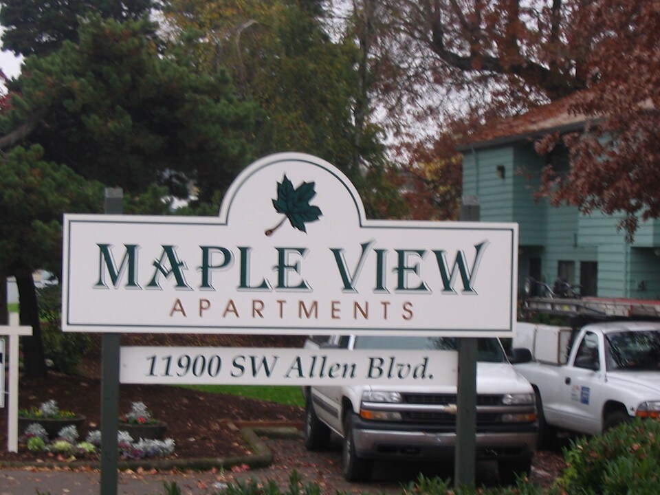 Mapleview Apartments in Beaverton, OR - Building Photo