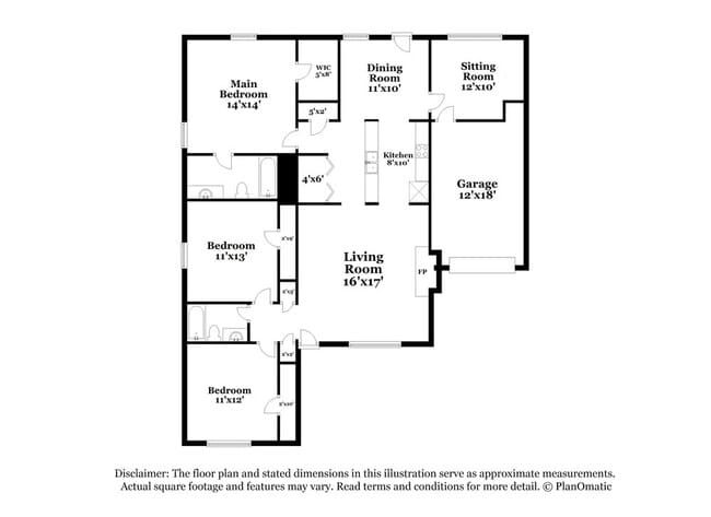 6725 Biscayne in Rex, GA - Foto de edificio - Building Photo