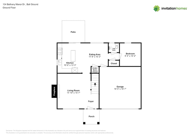 134 Bethany Manor Dr in Ball Ground, GA - Foto de edificio - Building Photo