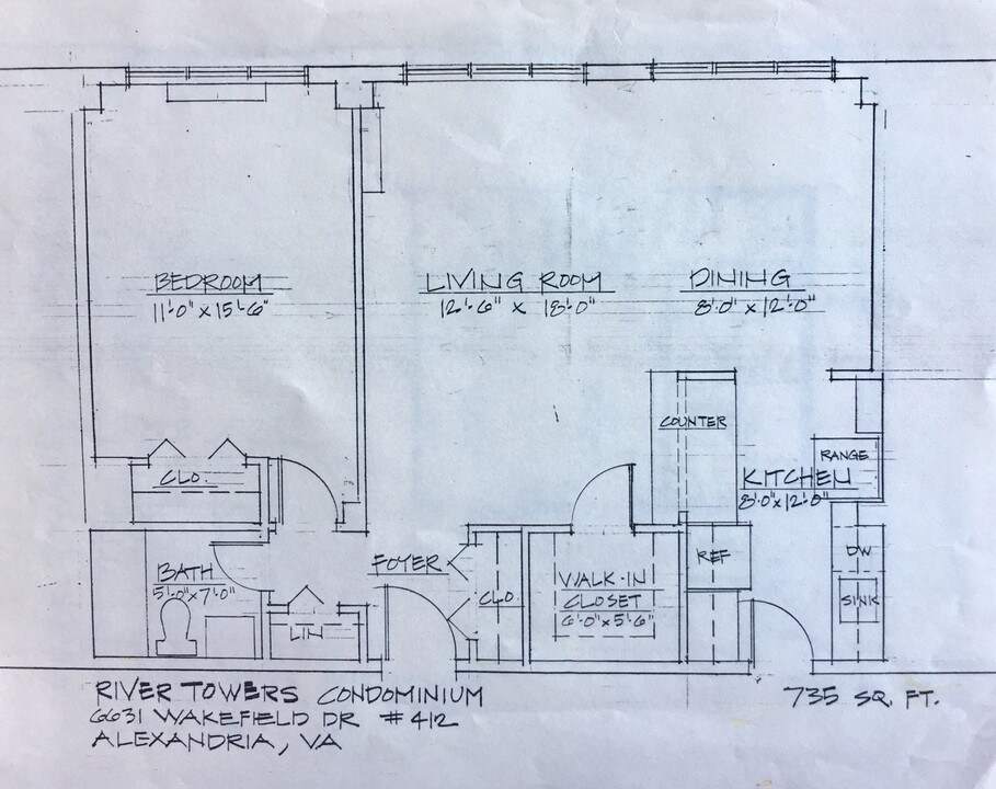 6631 Wakefield Dr-Unit -412 in Alexandria, VA - Building Photo
