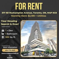 161 Roehampton Ave in Toronto, ON - Building Photo