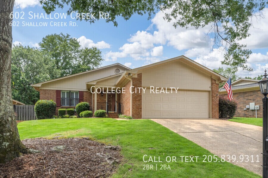 602 Shallow Creek Rd in Tuscaloosa, AL - Building Photo