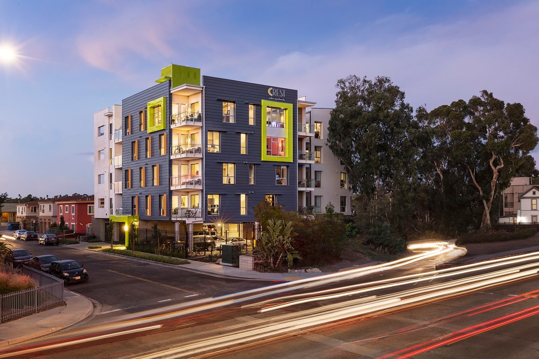 Crest Urban Apartments in San Diego, CA - Building Photo