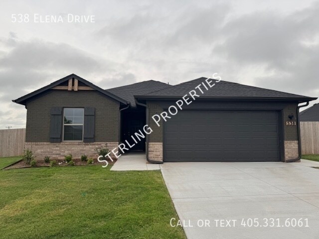 538 Elena Dr in Blanchard, OK - Building Photo