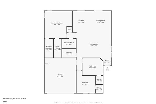 15434 Mill Valley Dr in Athens, AL - Building Photo - Building Photo