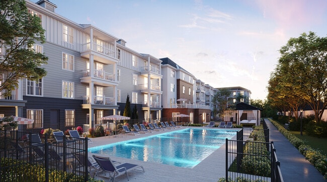 Album Matthews 55+ Active Adult Apartments in Matthews, NC - Foto de edificio - Building Photo