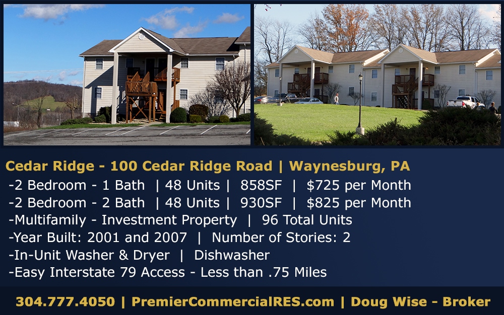 Cedar Ridge Apartments Waynesburg, PA Apartments For Rent