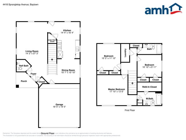 4418 Sprangletop Ave in Baytown, TX - Foto de edificio - Building Photo