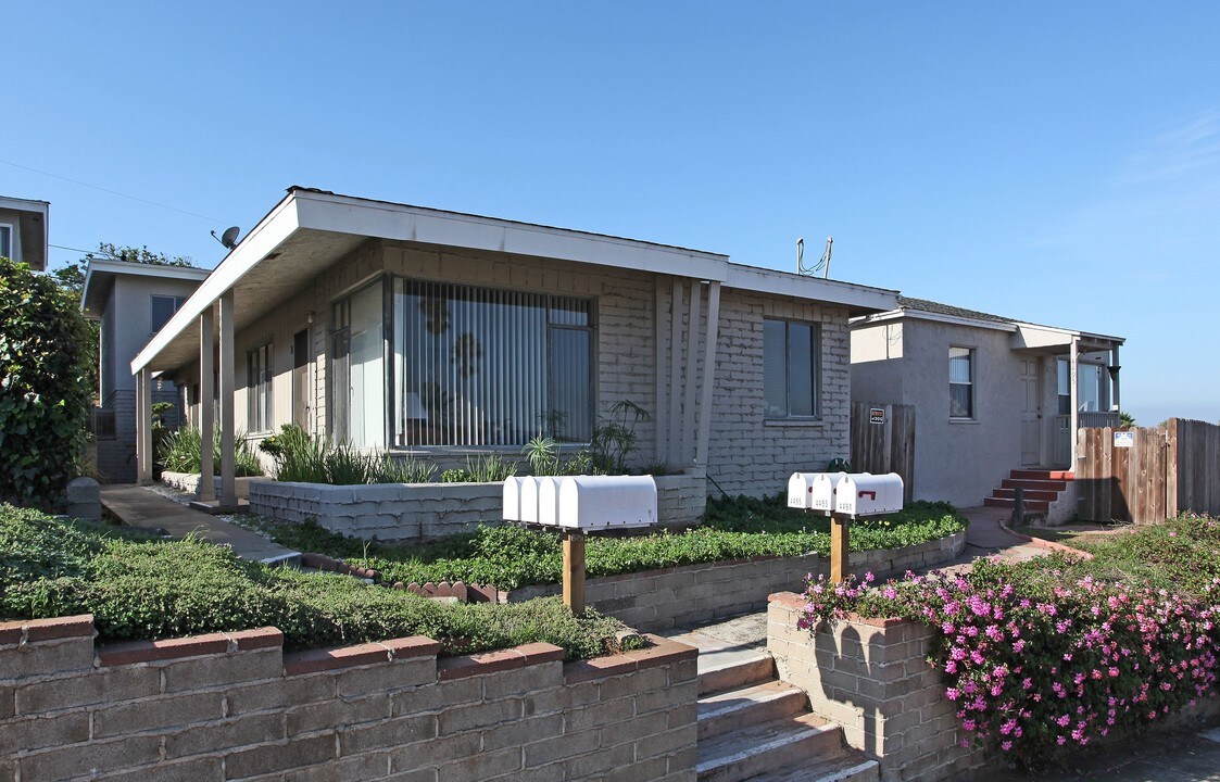 4485-4489 Montalvo St in San Diego, CA - Building Photo