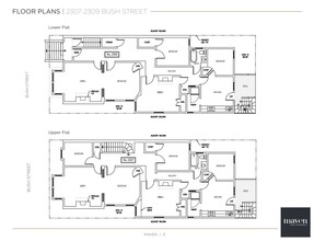 2307-2309 Bush St in San Francisco, CA - Building Photo - Floor Plan