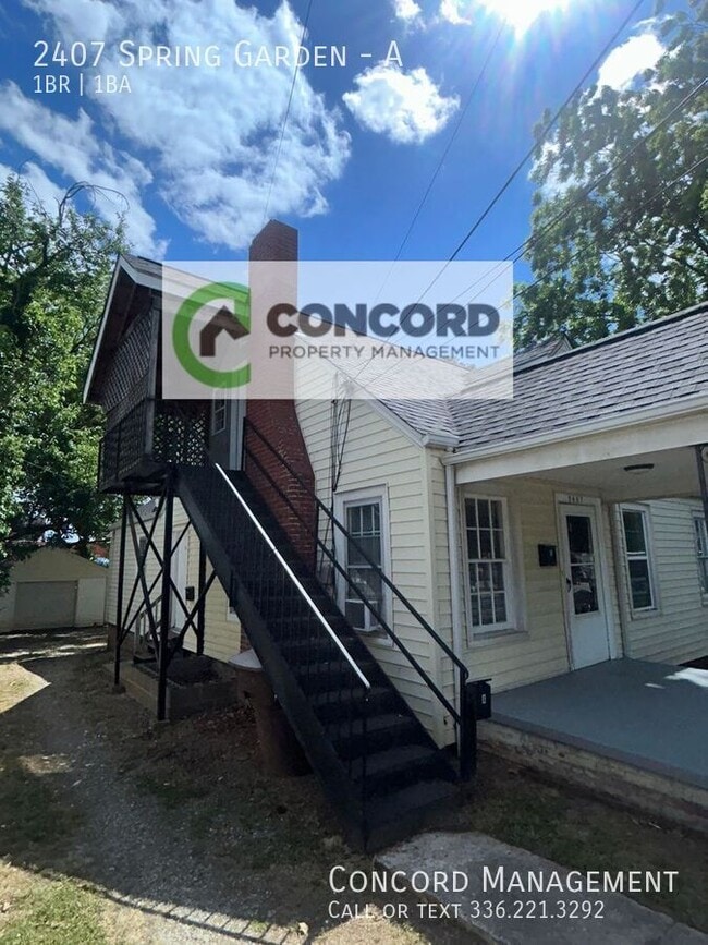property at 2407 Spring Garden St
