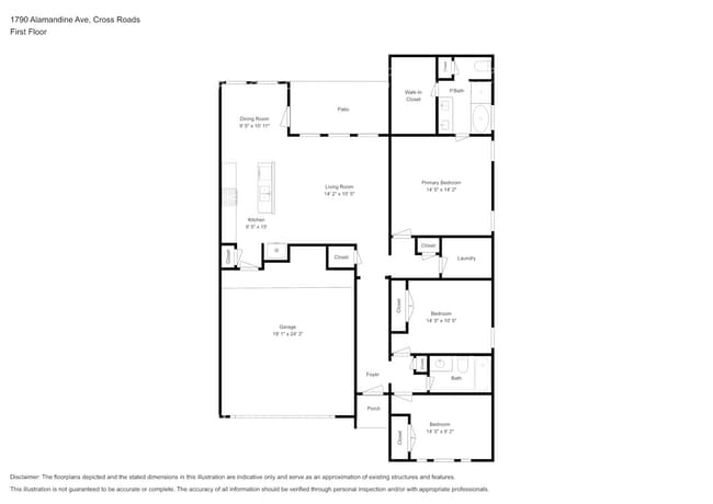 1790 Alamandine Ave in Cross Roads, TX - Building Photo - Building Photo