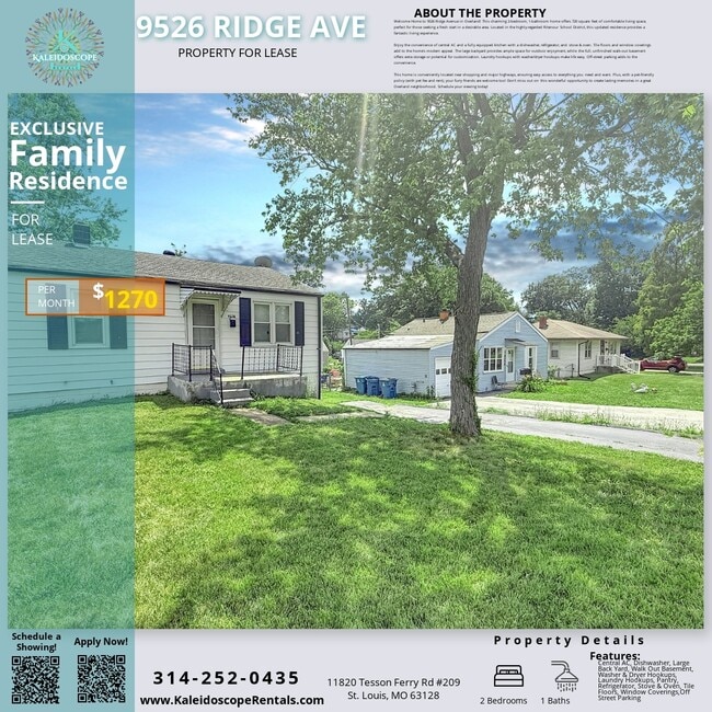 property at 9526 Ridge Ave