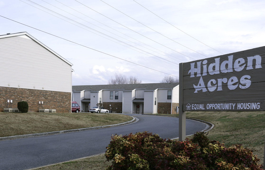 Hidden Acres Apartments in Hixson, TN - Building Photo