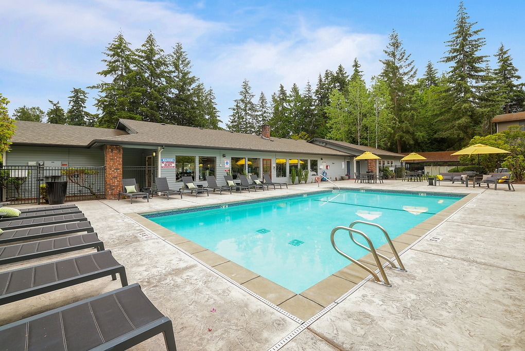 Cedar Terrace in Bellevue, WA - Foto de edificio