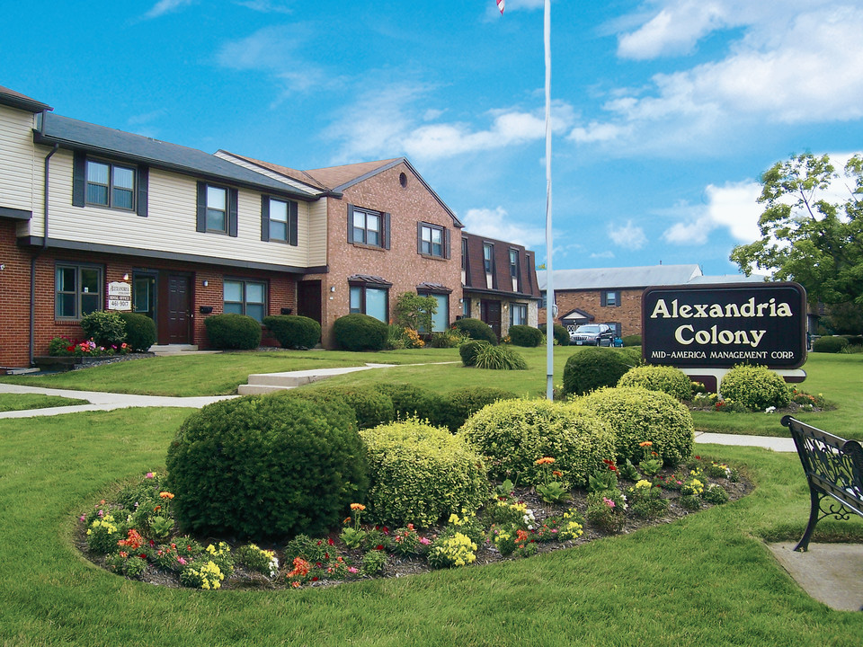 Alexandria Colony in Columbus, OH - Foto de edificio