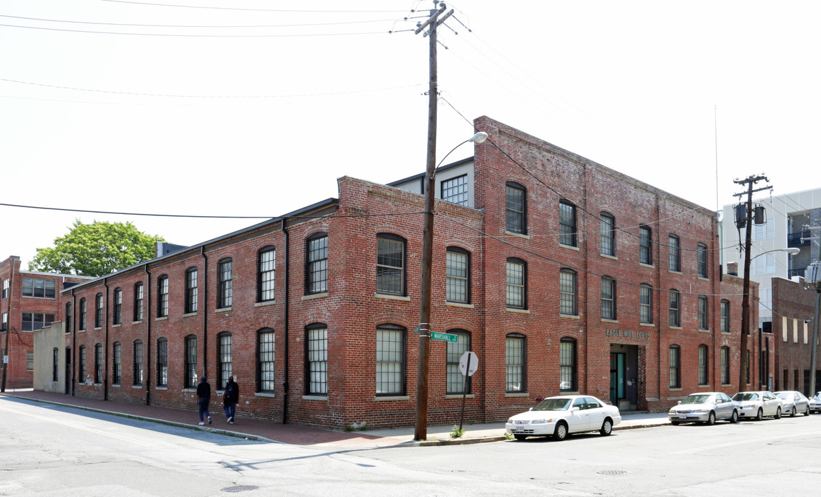 Eagle Mill Lofts in Richmond, VA - Foto de edificio